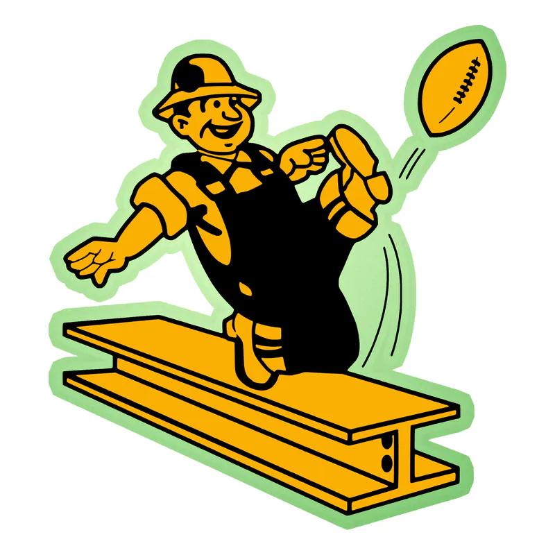 Pittsburgh Steelers - Image 2 - Glow in the Dark Vinyl Sticker - Custom Size