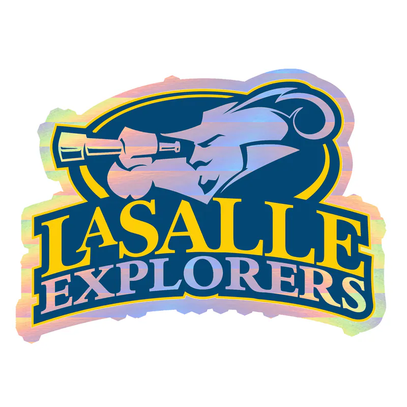 La Salle Explorers - Holographic Vinyl Decal - Custom Size