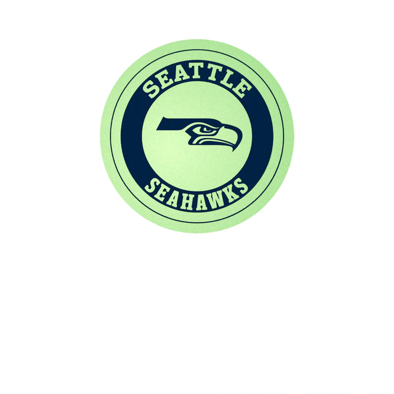 Seattle Seahawks - Image 4 - Glow in the Dark Vinyl Sticker - Custom Size