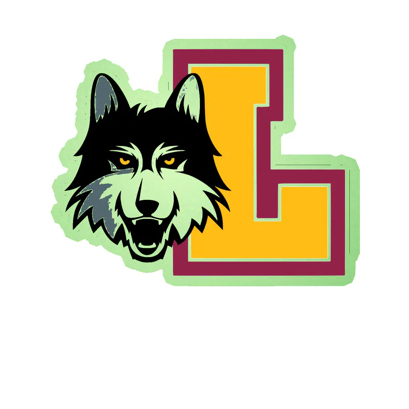Loyola Ramblers Glow in the Dark Vinyl Decal - Custom Size