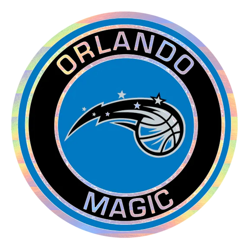 Orlando Magic - Image 3 - Holographic Vinyl Sticker - Custom Size