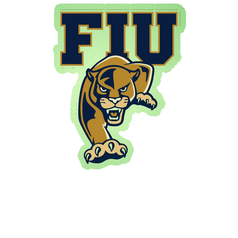 Florida International University - Image 1 - Glow in the Dark Vinyl Decal - Custom Size