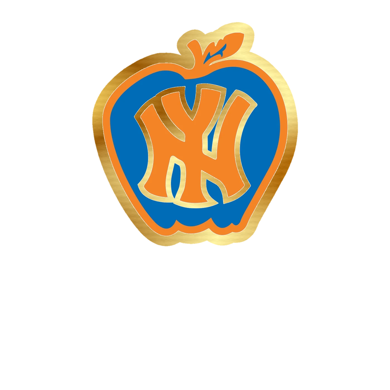 New York Knicks - Image 7 - Gold Chrome Vinyl Sticker - Custom Size