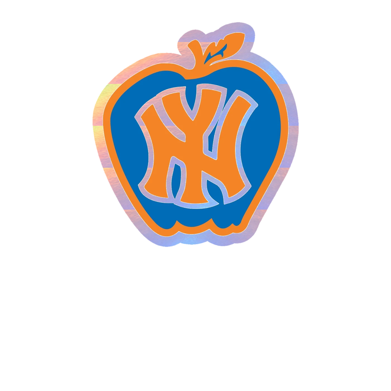 New York Knicks - Image 7 - Holographic Vinyl Sticker - Custom Size