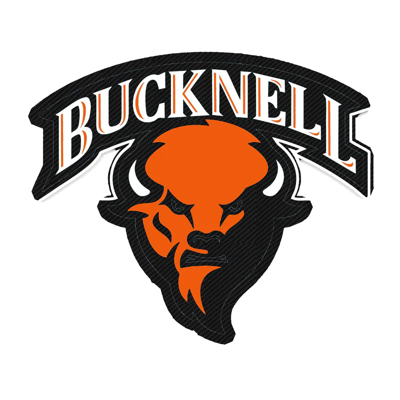 Bucknell Bison - Image 2 - Carbon Fiber Vinyl Decal - Custom Size