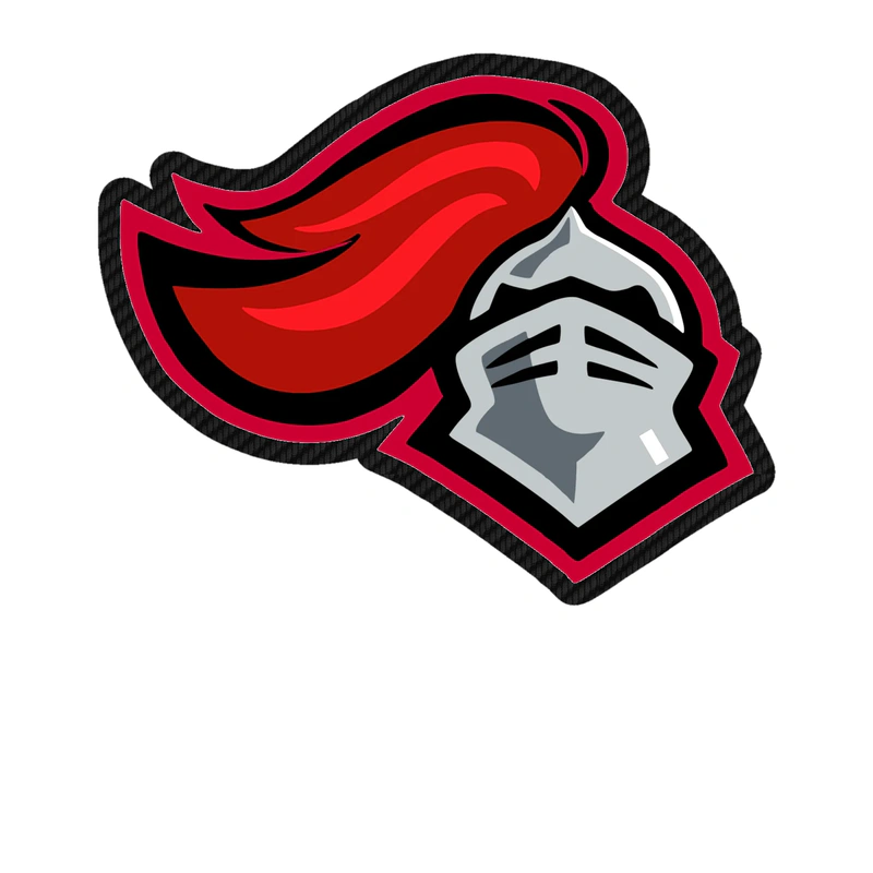 Rutgers Scarlet Knights - Image 1 - Carbon Fiber Vinyl Decal - Custom Size