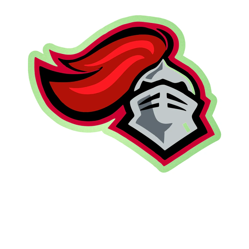 Rutgers Scarlet Knights - Image 1 - Glow in the Dark Vinyl Decal - Custom Size