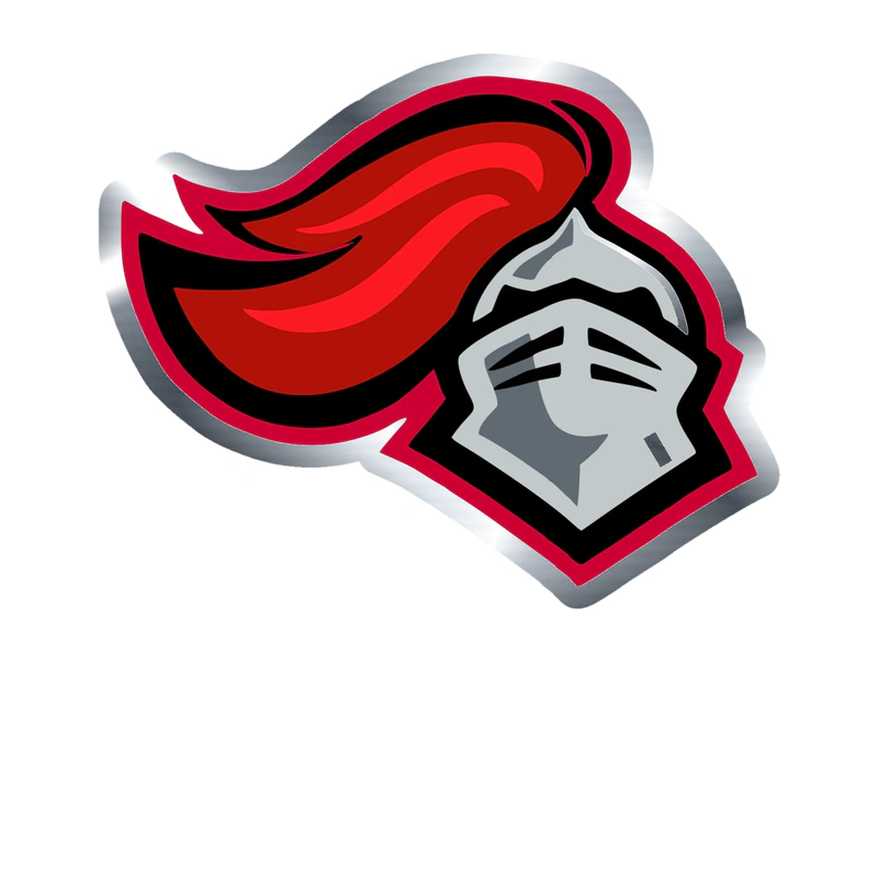 Rutgers Scarlet Knights - Image 1 - Silver Chrome Vinyl Decal - Custom Size