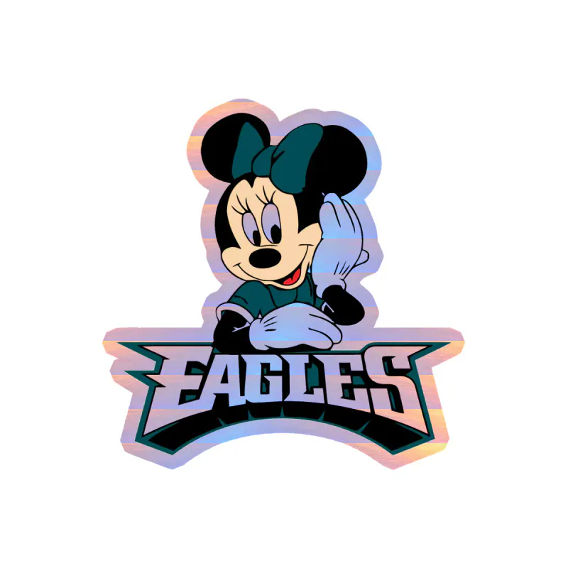 Philadelphia Eagles - Image 20 - Holographic Vinyl Sticker - Custom Size