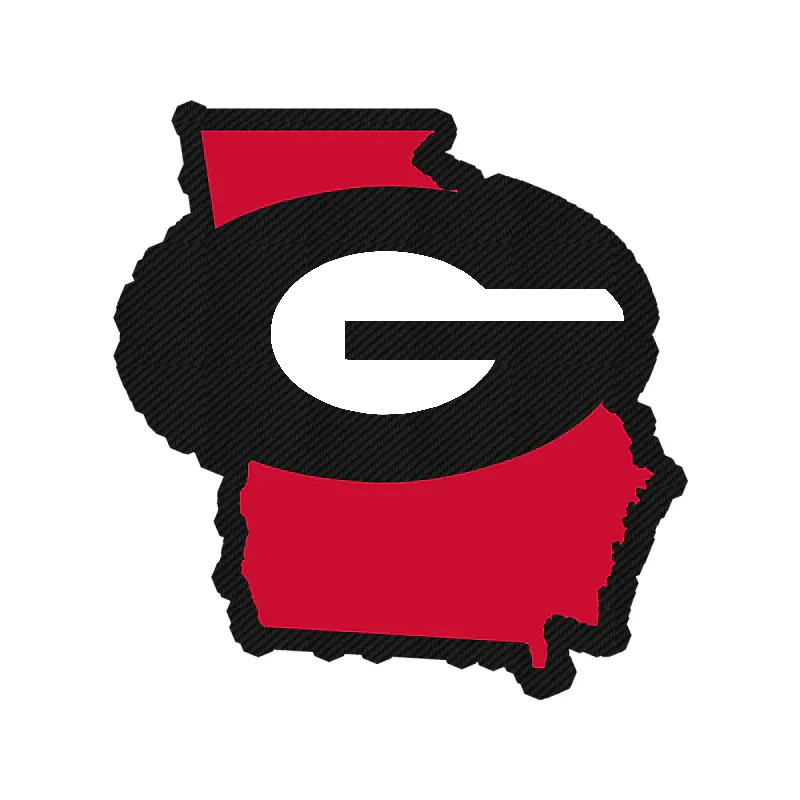 Georgia Bulldogs - Image 9 - Carbon Fiber Vinyl Decal - Custom Size