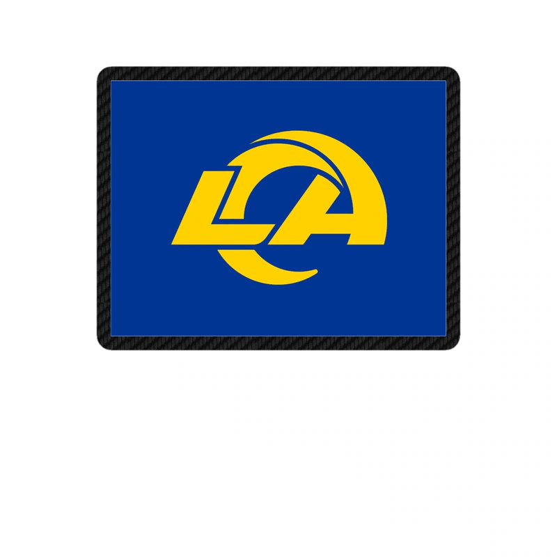 Los Angeles Rams - Image 20 - Carbon Fiber Vinyl Sticker - Custom Size