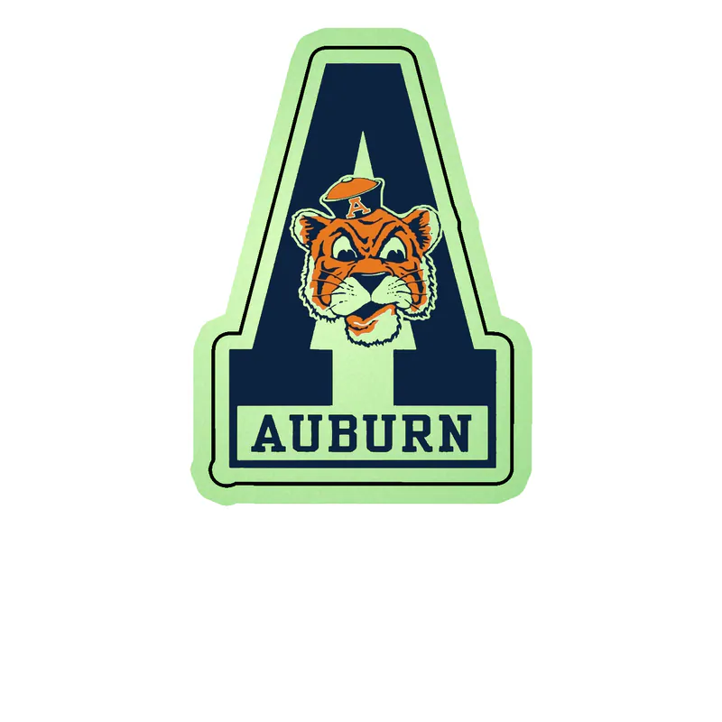 Auburn Tigers - Image 4 - Glow in the Dark Vinyl Decal - Custom Size