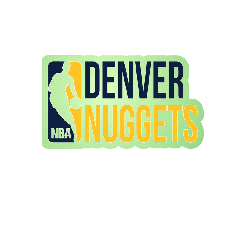 Denver Nuggets - Image 10 - Glow in the Dark Vinyl Sticker - Custom Size