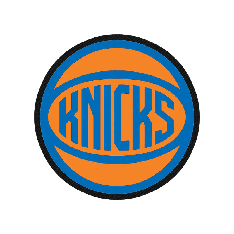 New York Knicks - Image 2 - Carbon Fiber Vinyl Sticker - Custom Size