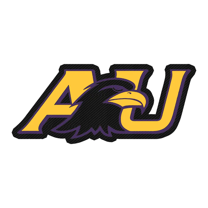 Ashland University Carbon Fiber Vinyl Decal - Custom Size