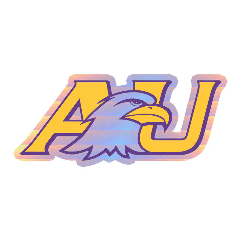 Ashland University Holographic Vinyl Decal - Custom Size