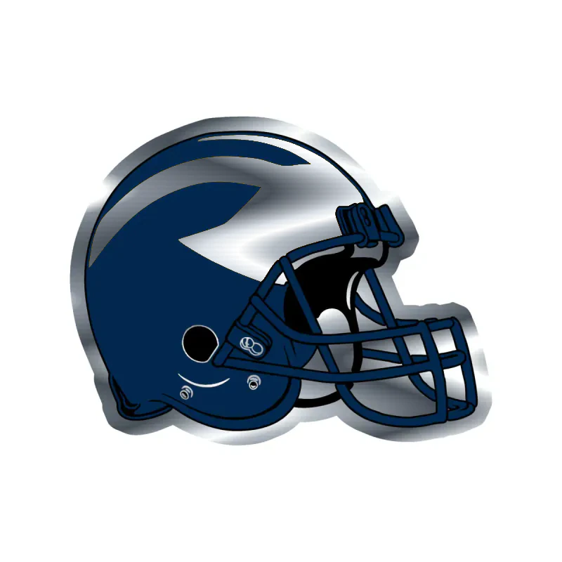 Michigan Wolverines - Image 7 - Silver Chrome Vinyl Decal - Custom Size