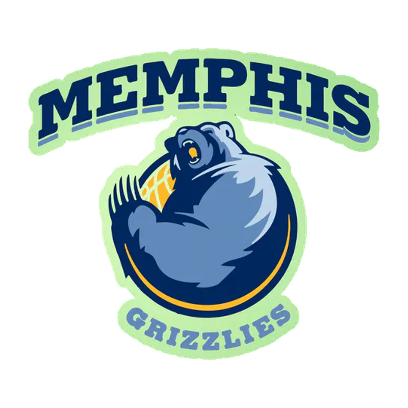 Memphis Grizzlies - Image 4 - Glow in the Dark Vinyl Sticker - Custom Size
