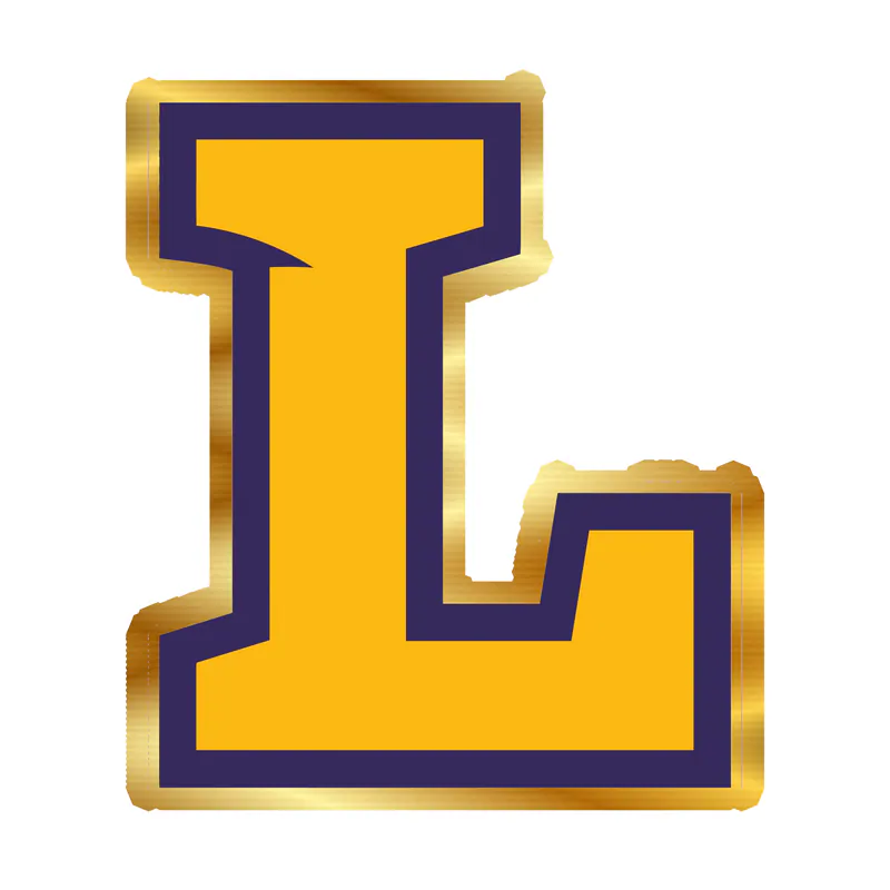 Lipscomb Bisons - Gold Chrome Vinyl Decal - Custom Size