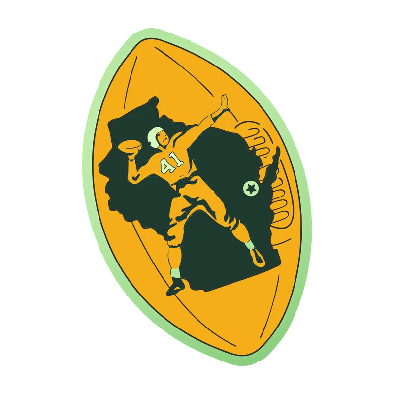 Green Bay Packers - Image 15 - Glow in the Dark Vinyl Sticker - Custom Size
