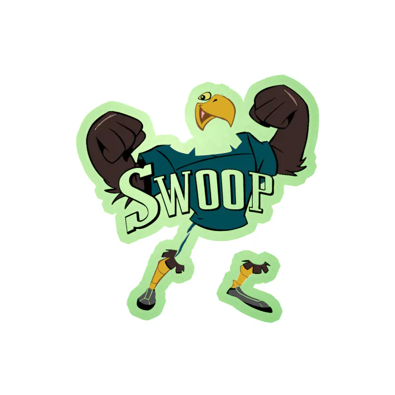Philadelphia Eagles - Image 17 - Glow in the Dark Vinyl Sticker - Custom Size