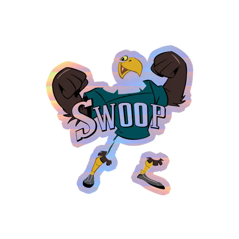 Philadelphia Eagles - Image 17 - Holographic Vinyl Sticker - Custom Size