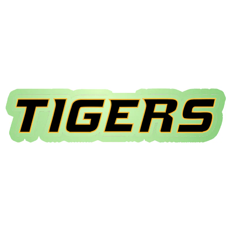 Missouri Tigers - Tigers - Glow in the Dark Vinyl Sticker - Custom Size