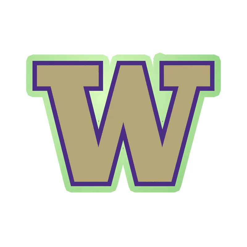Washington Huskies - Image 4 - Glow in the Dark Vinyl Decal - Custom Size