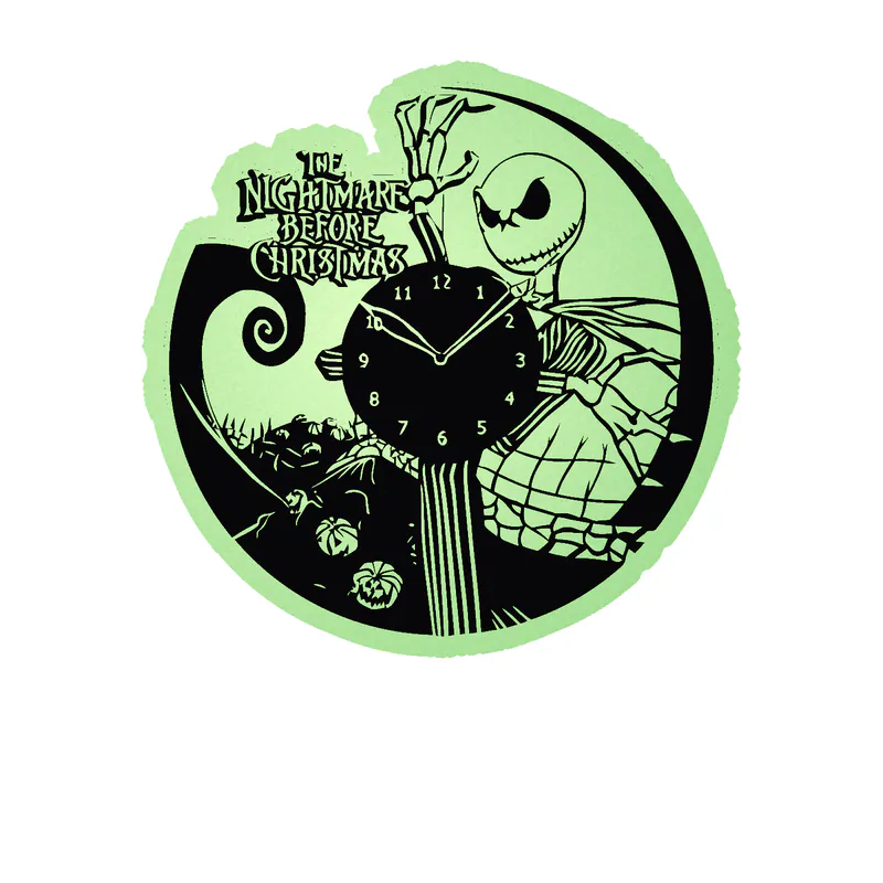 Nightmare Before Christmas Glow in the Dark Vinyl Sticker - Custom Size