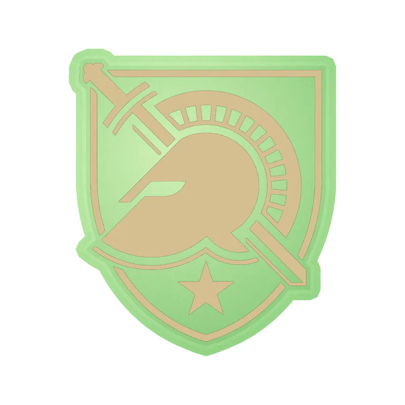 Army Black Knights - Image 2 - Glow in the Dark Vinyl Decal - Custom Size