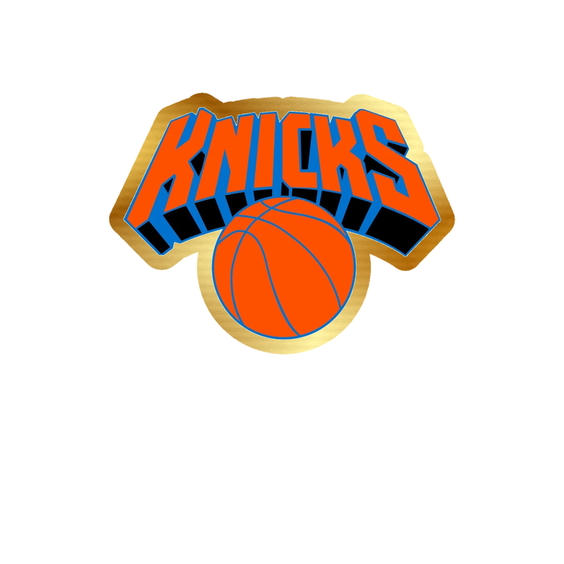 New York Knicks - Image 8 - Gold Chrome Vinyl Sticker - Custom Size