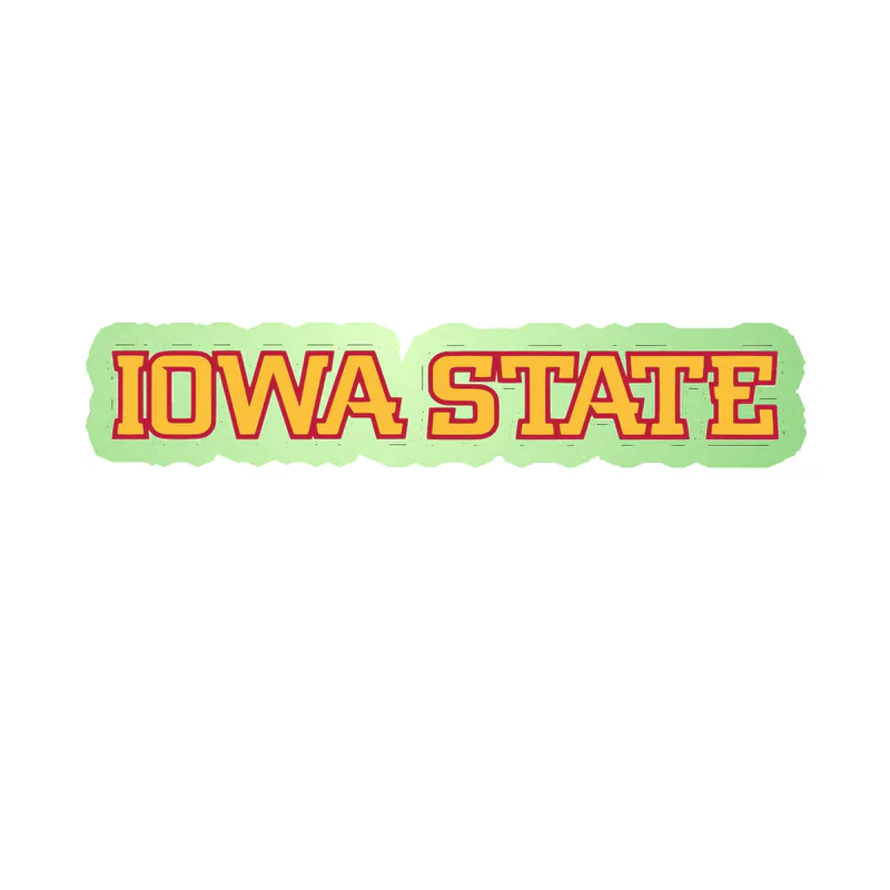 Iowa State Cyclones - Image 5 - Glow in the Dark Vinyl Decal - Custom Size