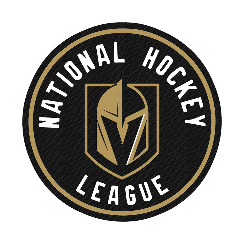 Vegas Golden Knights - National Hockey League - Carbon Fiber Vinyl Sticker - Custom Size