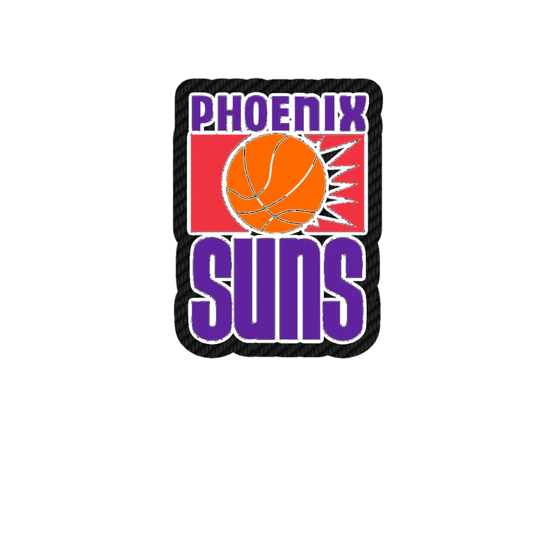 Phoenix Suns - Image 7 - Carbon Fiber Vinyl Sticker - Custom Size
