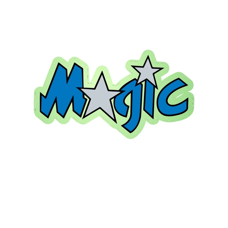 Orlando Magic - Image 6 - Glow in the Dark Vinyl Sticker - Custom Size
