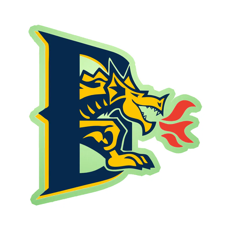 Drexel Dragons - Image 2 - Glow in the Dark Vinyl Decal - Custom Size