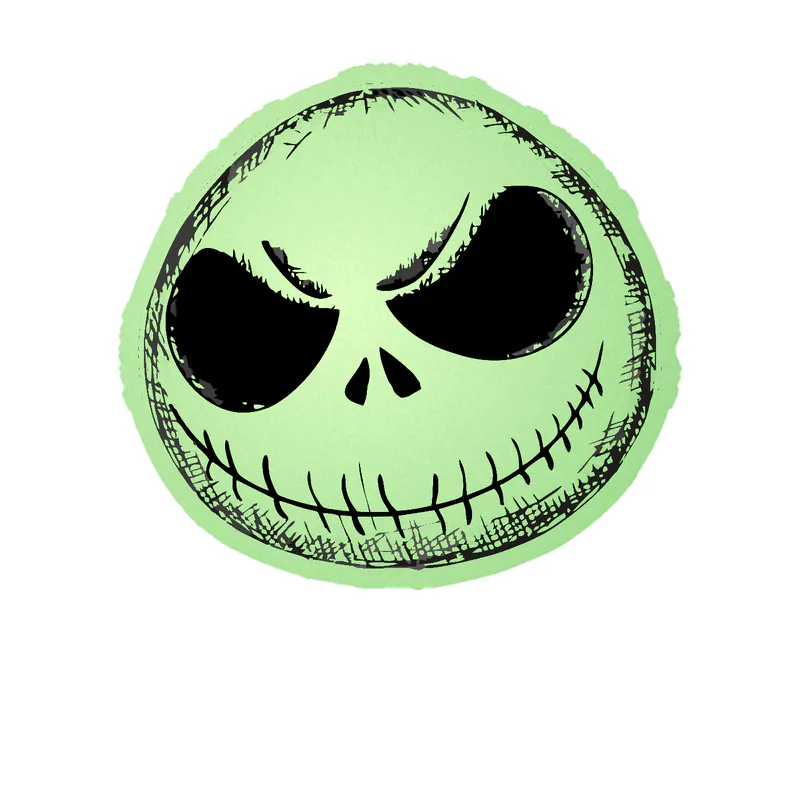 Nightmare Before Christmas Glow in the Dark Vinyl Sticker - Custom Size