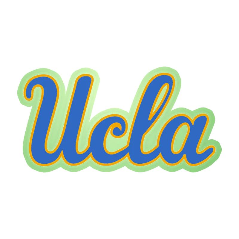 UCLA Bruins - Glow in the Dark Vinyl Decal - Custom Size