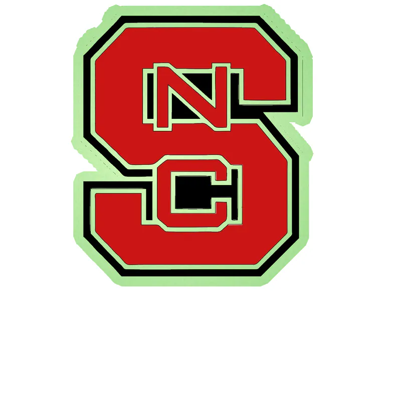 NC State Wolfpack - Image 2 - Glow in the Dark Vinyl Decal - Custom Size