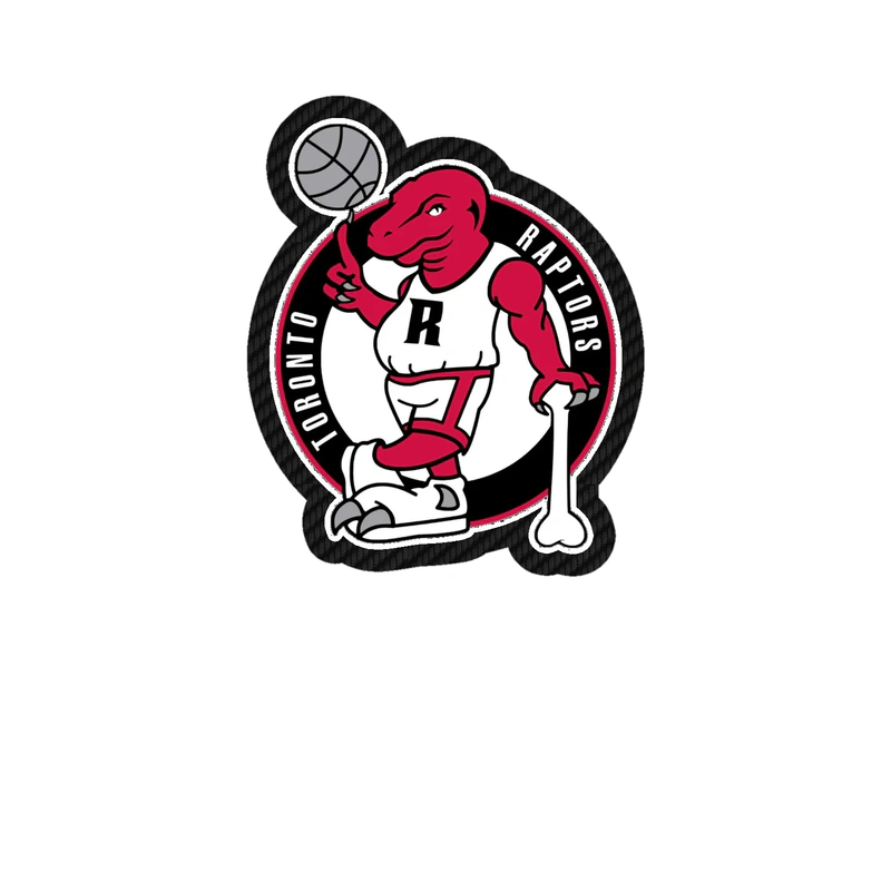 Toronto Raptors - Image 4 - Carbon Fiber Vinyl Sticker - Custom Size