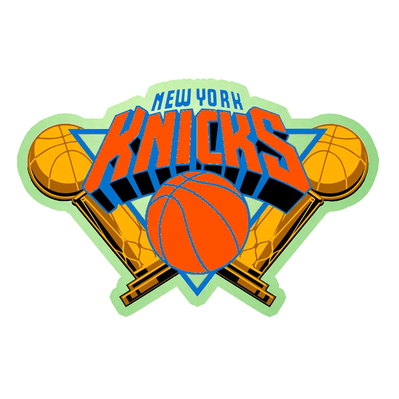 KNICKS CHAMPS 5 - Glow in the Dark Vinyl Sticker - Custom Size