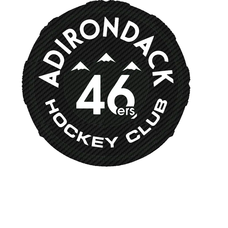 Adirondack Hockey Club 46ers Carbon Fiber Vinyl Decal