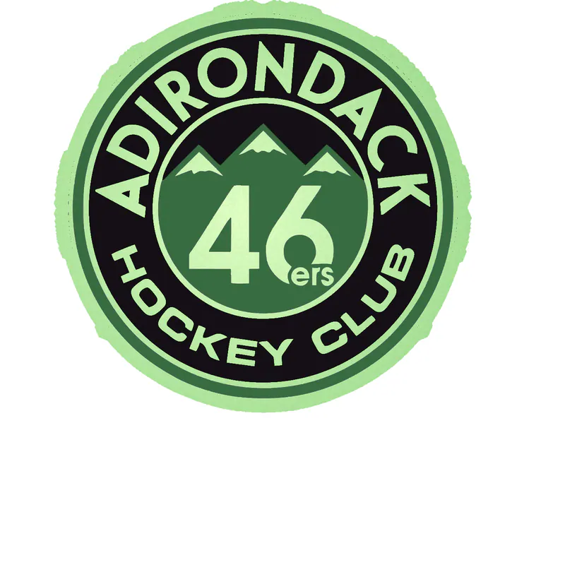 Adirondack Hockey Club 46ers Glow in the Dark Vinyl Decal