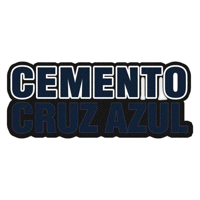 Cruz Azul - Image 5 - Carbon Fiber Vinyl Sticker - Custom Size