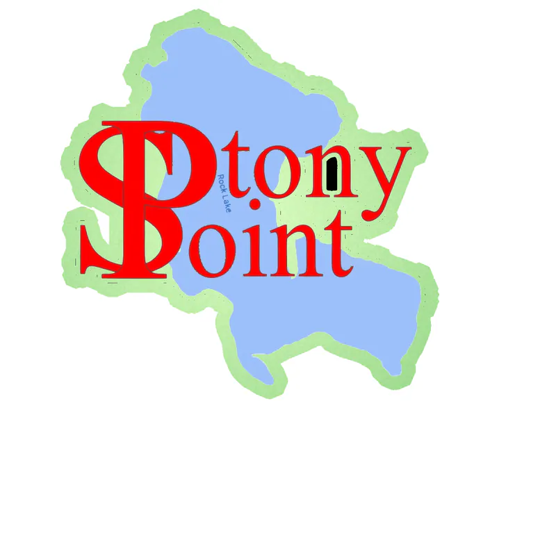 Stony Point - Custom for Travis Glow in the Dark Vinyl Decal