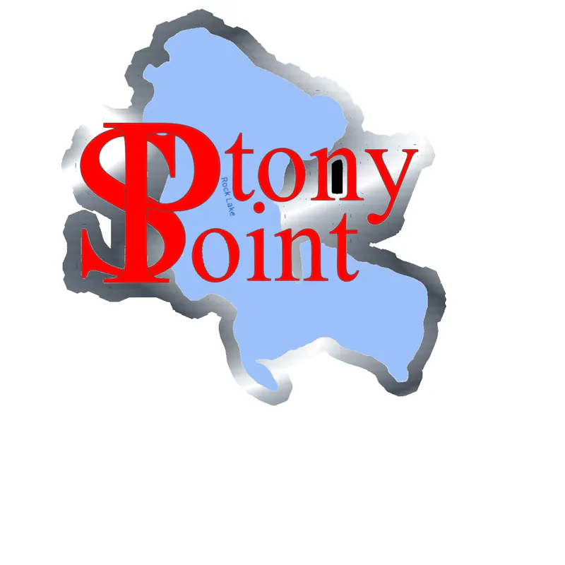 Stony Point - Custom for Travis Silver Chrome Vinyl Decal