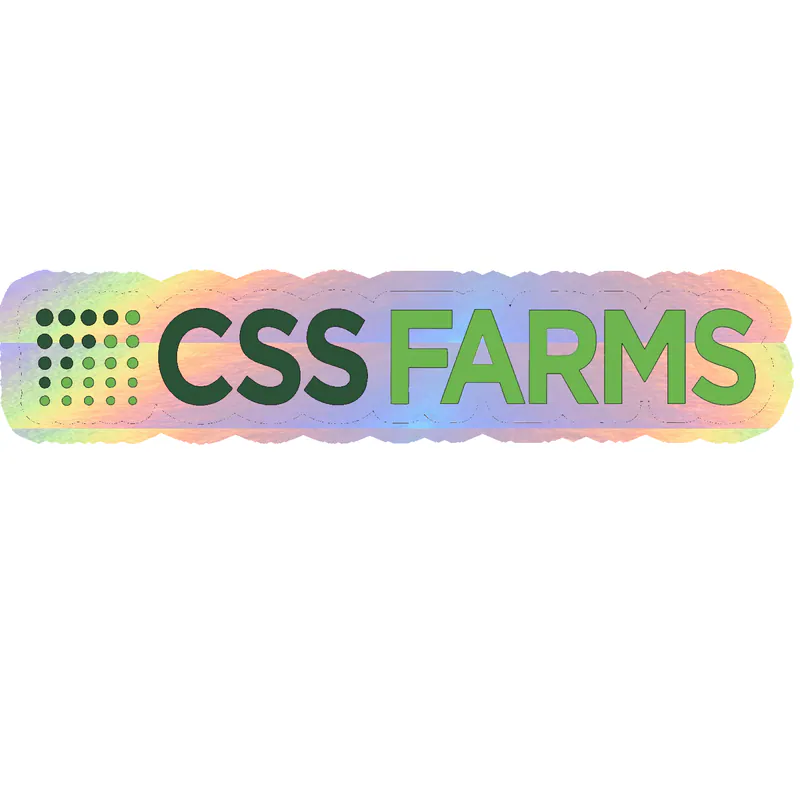 Custom for Nathan - CSS - Holographic Vinyl Decal