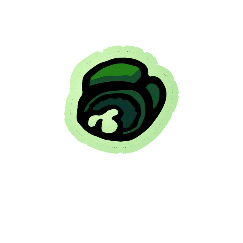 Among us Glow in the Dark Vinyl Sticker - Custom Size