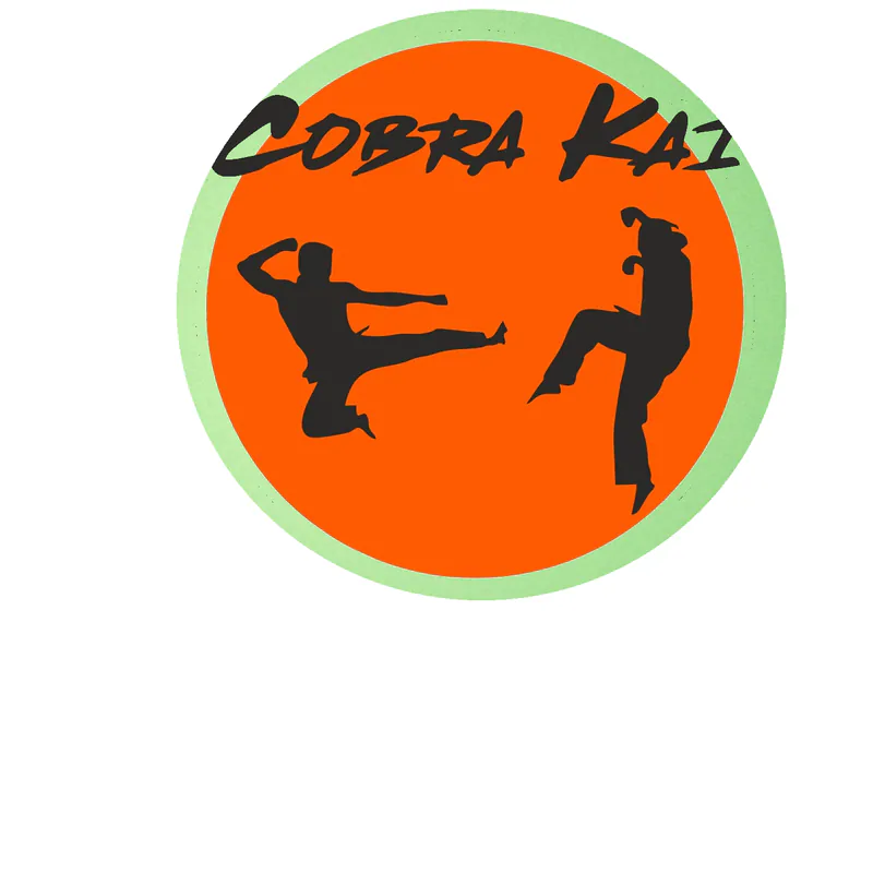 Cobra Kai Glow in the Dark Vinyl Decal - Custom Size