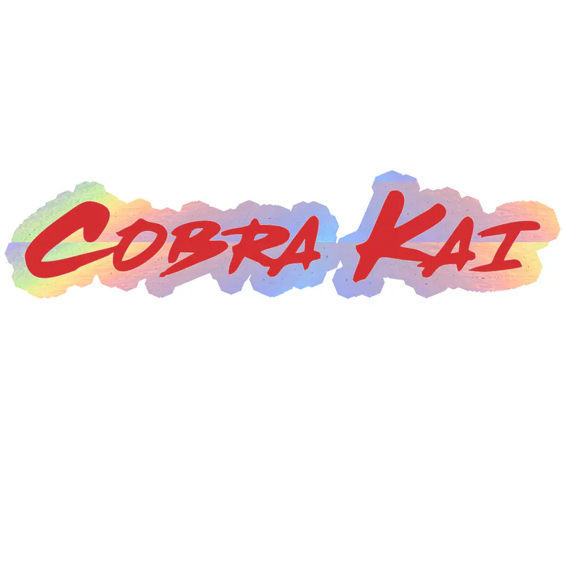 Cobra Kai Holographic Vinyl Decal - Custom Size
